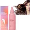 LinBomZony Spray idratante per maschera per capelli con cheratina, trattamento profondo per capelli secchi, danneggiati, ricci e trattati con colore, ripara fratture e doppie punte, districanti anti anti-crespe