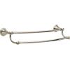 Delta Faucet 79725-SS Cassidy 24inch Double Towel Bar Rack, Brilliance Stainless Steel by DELTA FAUCET