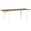 KONTE.DESIGN Tavolo ELIAS Allungabile Bianco 140 - 200x90 cm