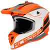 ACERBIS - Casco ACERBIS - Casco Linear Orange / Bianco