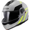 LS2 - Casco LS2 - Casco FF908 Strobe II Autox Grigio / H-V Giallo