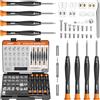 JOREST Kit di riparazione per occhiali, set di attrezzi per la riparazione di occhiali da sole e da vista comprensivo di viti piccole, naselli e cacciaviti, kit di riparazione per occhiali