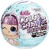L.O.L. Surprise! LOL Surprise Glitter Colour Change - Set Lil Sis con 5 sorprese - assortimento casuale - include una bambola da collezione, vestiti scintillanti e accessori - Per bambini dai 4 anni in su