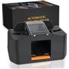 ZAKVOP Mischia Carte Automatico, Mescolatore Carte con Batteria da 2000mAh, Card Shuffler Veloce e Silenzioso per Poker, Uno, Skip Bo, Skyjo