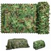 Butyeak Rete Mimetica Ombreggiante | Telo Mimetico Caccia | Rete Foglie | Reticolato da Camuffamento | Camouflage Netto Mimetico | Mimetica Accessori per Campeggio Caccia Ombra Tenda | 1.5x2M