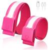 Ainiv 2pz LED Bracciale, 7 Colori Fascia da Braccio A LED di Ricarica USB, 3 modalità di Illuminazione, Luci Braccialetti Sportivi Luminosi Adatto per Ciclismo, Jogging, Escursionismo,Running, Verde
