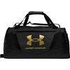 UNDER ARMOUR Undeniable 5.0 Duffle, borsa sportiva unisex, colore nero, articolo: -002 Black Mel. / oro, -002 Black Mel. / oro