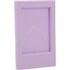 PUSOKEI Cornice per Foto 9x6 Cm, Cornice per Foto da Tavolo Rettangolare in Plastica, Cornice per Decorazione da Parete per Foto Mini 3in, per Mini8, 9, 7S, 25, 70, 90(Viola