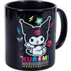 Pyramid International Kuromi (CMYK) Tazza nera in ceramica, 315 ml, taglia unica