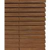 zcru004 Imitazione delle Venature del Legno Oscurante in Alluminio,Veneziana in Alluminio,Visibilità,Protezione dalla luce e ai Raggi Solari,Per privacy,Personalizzabile Marrone (40×130cm)