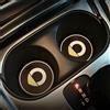 SHIFENG Compatibile con Smart Fortwo Forfour 453 2015-2020 tappetino antiscivolo in gomma per auto (2 pezzi con logo C)