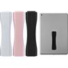 kwmobile Supporto Dita per Tablet - Set 3X Sostegno Adesivo Fascetta Elastica - Impugnatura Mano Universale Compatibile con iPad Galaxy-Tab - Nero/Oro Rosa/Argento