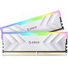 ORICO Raceline Neon DDR5 RAM 32GB (2x16GB) 6000MHz CL30, Memoria per PC Desktop, ON-Die ECC Unbuffered DIMM, Overclocking Dual Platform Intel XMP 3.0 & AMD EXPO, Argento-R500