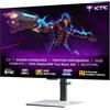 KTC 4K OLED Monitor 32 Pollici, Doppia modalità 4K@240Hz / 1080P@480HZ Gaming Monitor, Tempo di risposta 0,03 ms, FreeSync/G-Sync, HDR Ture Black 400, HDMI 2.1, DP 1.4, USB C 65 W, 3 x USB A 3.0, KVM