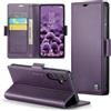 Rerzoiro Cover per Samsung Galaxy A55 5G Custodia Portafoglio [Blocco RFID] Premium Pelle PU Wallet Case Flip Libro con Porta Carte Slot Supporto Flip Case per Samsung Galaxy A55, Viola