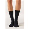 Calzedonia Calze Lunghezza 3/4 A Coste Nero