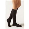 Calzedonia Calze Lunghe In Cotone Rasato Marrone
