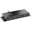 StarTech.com Hub USB 3.0 Industriale a 4 Porte - Multipresa USB-A 5Gbps Alimenta