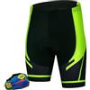 GOFDASY Pantaloncini da ciclismo da uomo pantaloni corti da bicicletta pantaloni da bici collant abbigliamento sportivo abbigliamento per bicicletta, B, 5XL