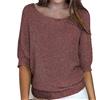 Cocila T Shirts Donna Firmate Offerta Offerte 11 Luglio Maglia con Finta Camicia Donna Blu Scuro Rossa Asimmetrica Curvy Nera A Fiori Maglietta Rosa Maniche Corte Magliette Bianche da