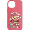 Disney Winnie the Pooh Weekend Vibes Puro Divertimento Custodia per iPhone 15