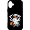 Halloween Co Halloween lascia Boogie divertente fantasma spaventoso Custodia per iPhone 16 Plus