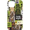 Star Wars Scarabocchi del personaggio di Star Wars Chewbacca di Darth Vader Boba Fett Custodia per iPhone 13