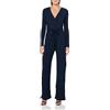 Desigual Pantaloni da Donna in Maglia Jeans, Blu, M