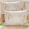 PETTI Artigiani Italiani - Coppia di Federe Cuscino 50x30 cm in Microfibra, Cuscini Arredo Camera da Letto, Divano, Salotto, Set 2 Fodere Copricuscino, Federa Floreale 150, 100% Made in Italy