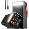 Tnibition 100W Power Bank 79800mAh:grande Batteria Esterna Portatile con Ricarica Rapida Powerbank PD3.1 QC4.0, 5 Uscite USB-C, Display LED e Torcia - Ideale per Laptop Smartphone Tablet Viaggi e Outdoor