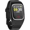 James B6 orologio di emergenza e di sicurezza per anziani, rilevamento cadute, pulsante di emergenza e localizzazione GPS, funzioni sanitarie ad esempio impulsi, app familiari + scheda SIM inclusa in
