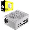 CORSAIR RM1000x SHIFT Alimentatore ATX Interamente Modulare - Interfaccia Laterale - Compatibilità con ATX 3.1 e PCIe 5.1 - Efficienza 80 PLUS Gold - Bianco