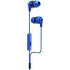 Skullcandy Ink'd+ Auricolari In-Ear con Cavo e Microfono, Compatibili con Dispositivi Bluetooth e Computer, Blu