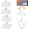 PQPO Supporti per Accessori Dell'Impastatrice Compatibili con Gli Accessori Dell'Impastatrice Kitchen Aid (trasparente)