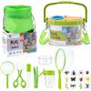 Growithu Bug Hunting Kit per bambini: 23 pezzi Bug Catcher per bambini Outdoor Explorer giocattoli per 3 4 5 6 7 anni