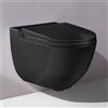 LAUFEN Cleanet Riva smart WC sospeso con sedile WC, H8206910600001, Cleanet Riva nero/nero titanio opaco [WC > Smart WC]