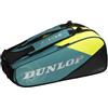 Dunlop Sports DUNLOP Borsa per racchette SX-Performance 8, verde acqua, nero e giallo