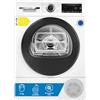 Bosch WQG24200IT Serie 6 Asciugatrice smart a pompa di calore, 9 kg, Classe energetica D, Sensori di asciugatura intelligenti, Filtro semplica da pulire, Cestello per capi in lana, Bianco, 60 Cm