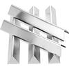 FORYEYC Distributore di fiamma 38.9CM per Weber spirito 300 e310 e320 S310 S320, pezzi di ricambio in acciaio inossidabile per Weber Spirit I.II300 7636 barrette aromatizzanti della copertura del bruciatore