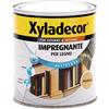 Xyladecor IMPREGNANTE ALL' ACQUA per Legno vernice Fondo per Interni ed Esterni, Inodore, colore INCOLORE 750ML, 750 ML