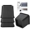Ejoyous Rialzo per mobili Robusto, 4 Pezzi 5 Pollici (12 * 12 * 10cm) Set di alzate per Piedi di Tavolo Alto Letto Sedia Divano per deposito sotto Il Letto, Alzate per mobili Heavy Duty Resistenti