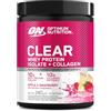 Optimum Nutrition Clear Whey + Collagen, 10 g di Whey Isolate e 10 g di Collagene per Porzione, Bevanda Proteica per Articolazioni, Gusto Mela e Lampone, 240 g, 10 Porzioni