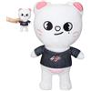 LGWJHCY Stray Bambini Gatto Peluche Bambola Morbida Stray Bambola, Cuscino Riempito Morbido Giocattolo Animale Stray Bianco Gatto Decorazione Figura Peluche Regalo per Bambini Ragazze Ragazzi Amici