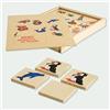 Dida - Memory Animaletti: Gioco di Memoria e Associazione Montessori, Memo Animali, 40 Carte in Legno da Accoppiare, per Bambini 2-4 Anni, Giochi Educativi da Tavolo