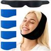SURFOU Dente del giudizio compresse refrigeranti per denti del giudizio op cuscino rinfrescante viso dopo il dente op freddo impacco caldo, 4 pezzi (nero)