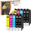 LOSMANN D&C 10x Cartucce d'inchiostro compatibili con Epson 603 XL per Epson Expression Home XP-2100 Series XP-2105 XP-3100 XP-3105 XP-4100 XP-4105 Epson WorkForce WF-2810DWF WF-2830DWF WF-2835DWF WF-2850