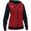 Joma Joma901430.106.XS Felpa Supernova III Nera Rossa