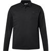 Men Plus Menswear L-8XL Men+ Polo Basic, piqué, Maniche Lunghe, Fino a 8 XL 836270, Blu Navy, XXL