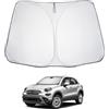 LUWU Parasole Auto per Fiat 500X 2015-2025 Protezione Parabrezza Anteriore Pieghevole Riflettente UV e Calore Copertura Parabrezza Interno Accessori 500X