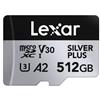 Lexar Professional SILVER PLUS micro SDXC UHS-I Card 512GB